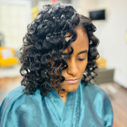 Natural beauty wand curls
