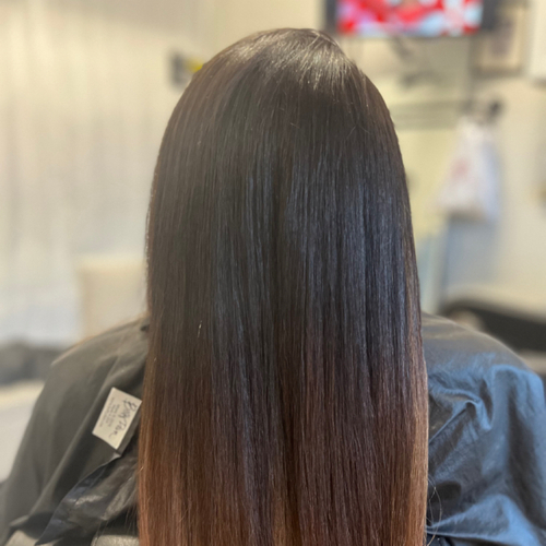 Wash and style straight
