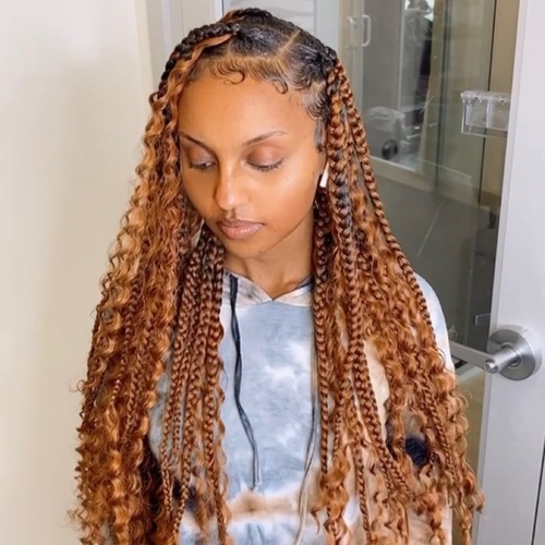 Goddess Box Braids Medium-Small