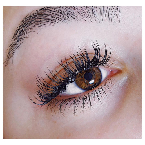 Classic Full Set- 1:1 . One extension is applied to each one of your natural lashes, extending the length and appearance of your eyelashes. Classic lashes are suitable for clients who have a good amount of natural lashes or want a natural look.
