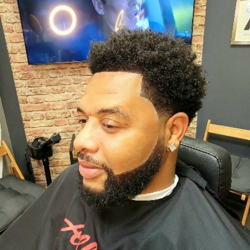 After/taper,beard trim