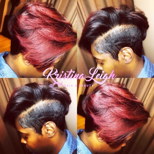 Designer cut / color accent add on