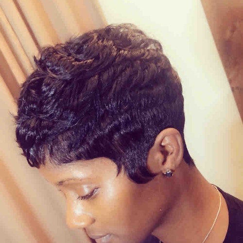 Pixie cut 