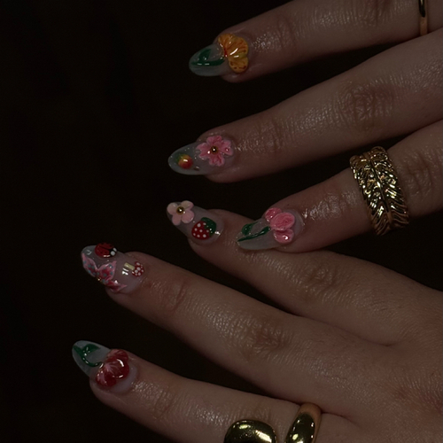 🍒🐞🫐🌸🍓🍄🥭🌼