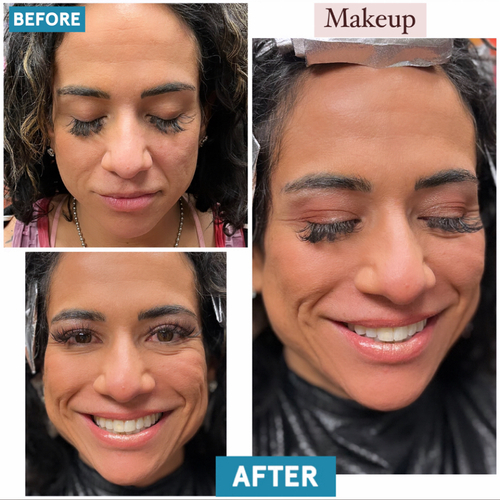 Makeup Before & After 