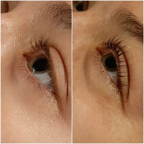 Keratin Lash Lift and Tint