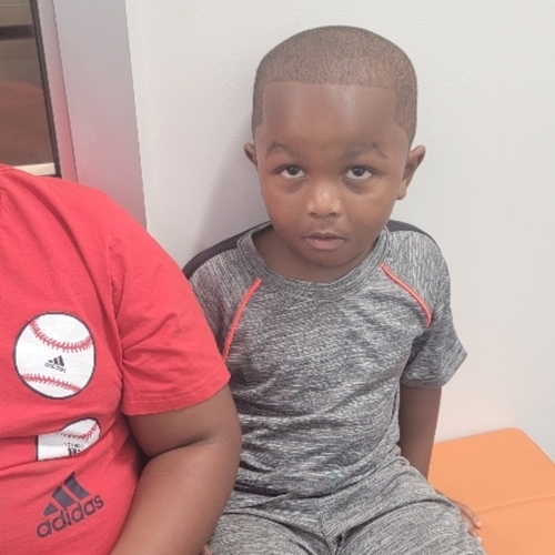 Big boy is ready to go home.