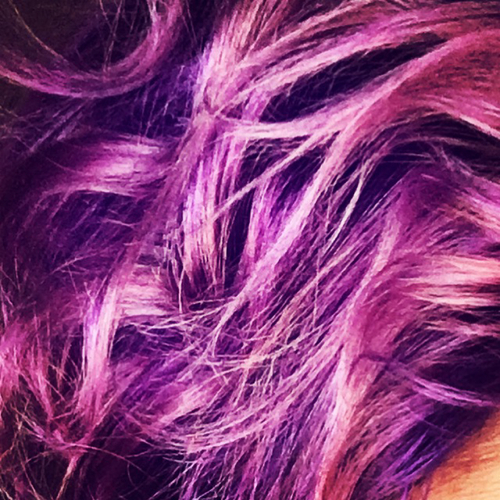 Purple hair!!