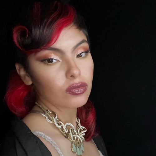 Rockabilly Mullet with Color Blocking 