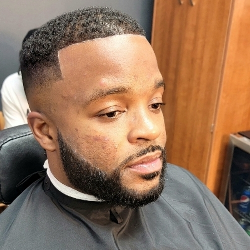 After/bald fade