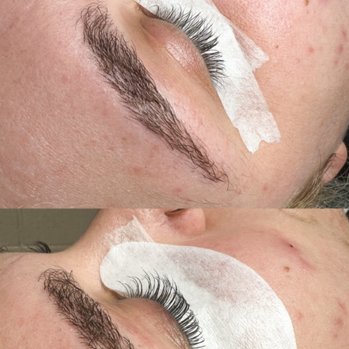 Before and After Lash Lift & Tint 