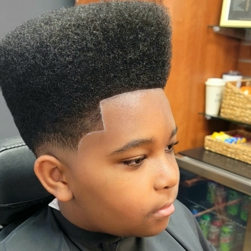 After/ high top fade