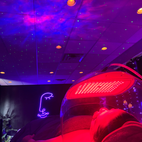 The Deep Clean finished with Oxygen Dome Therapy