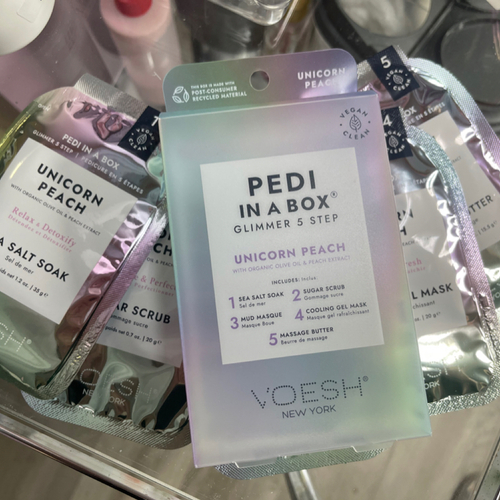 Unicorn Peach Pedi 