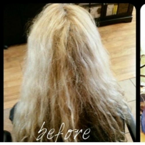 Blonde to Red Transformation 