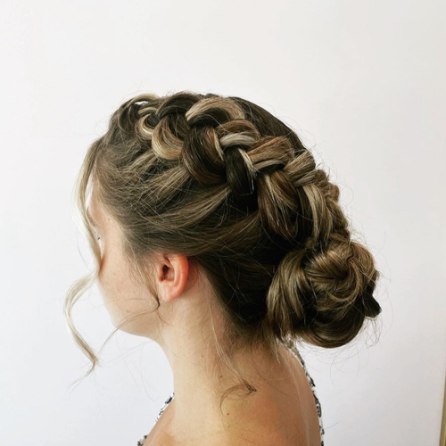 Braided Bridal Bun
