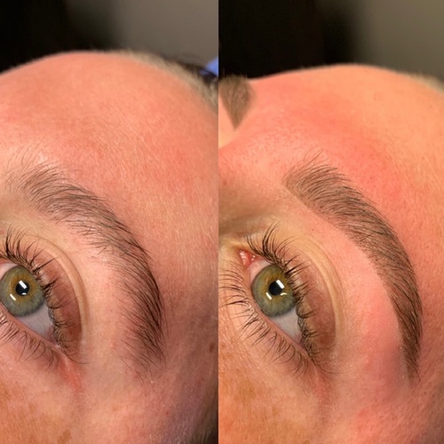 brow wax & tint