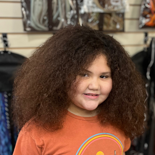 Curl haircut