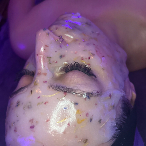 Custom mixed hydrojelly masque 