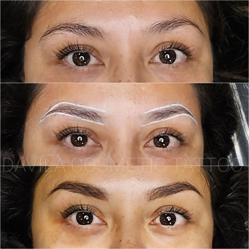 Ombré brow