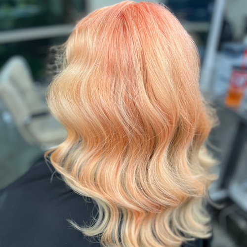 Custom hair color service🍑🍦