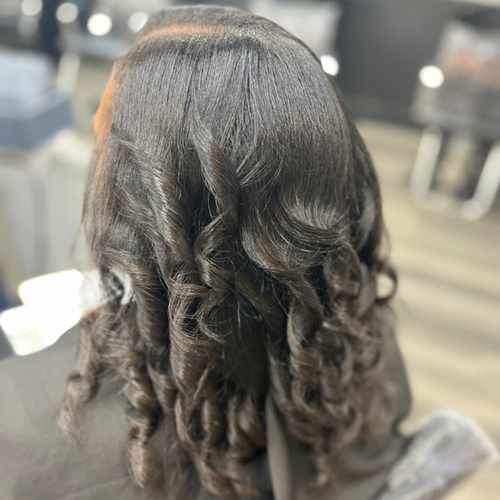 Deep conditioning | Silk Press | Curls
