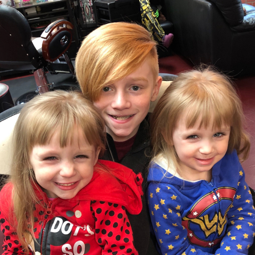 Kid Haircut 
Bang trim