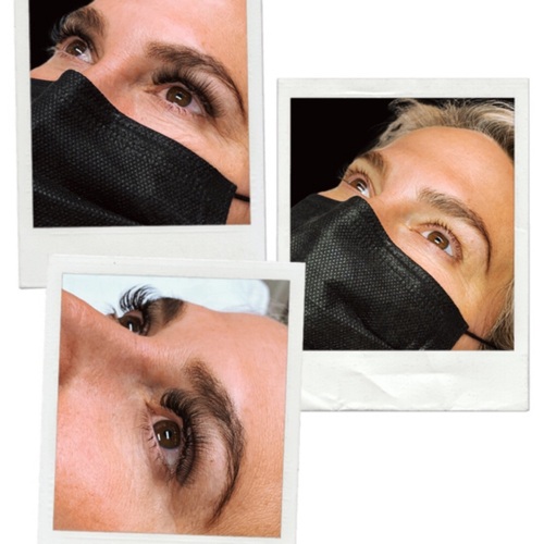 Double Stack Lash Before and After 