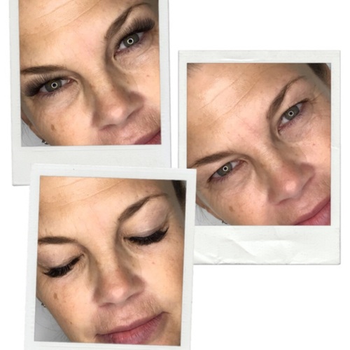 Volume Lash Before and After