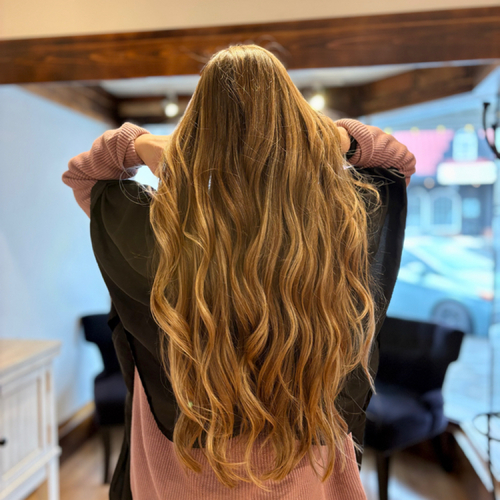 lived in, low maintenance blonde!
