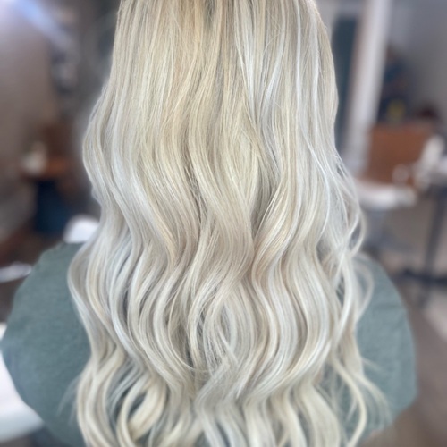 Intense micro blonde session 