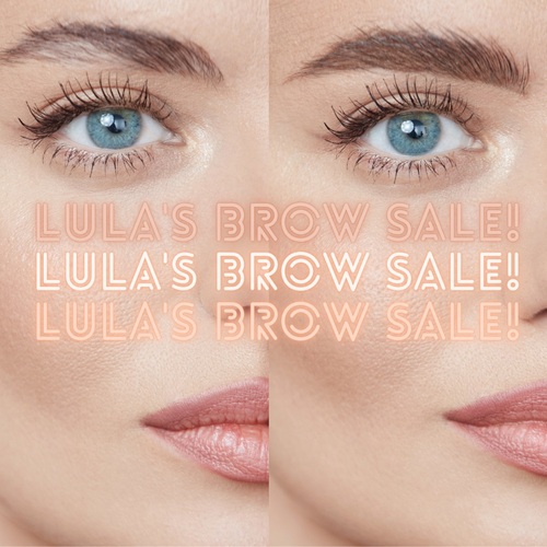 Book today for the biggest brow sale of the year!!! 