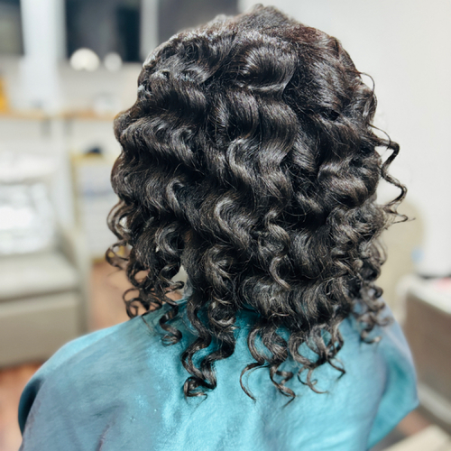 Natural beauty wand curls