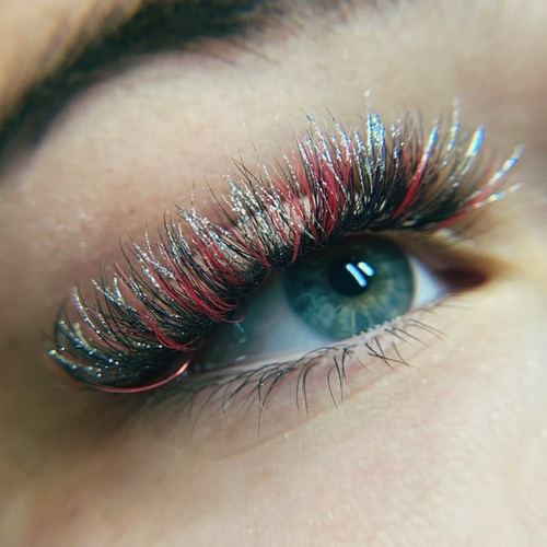 Black, Pink, and Glitter