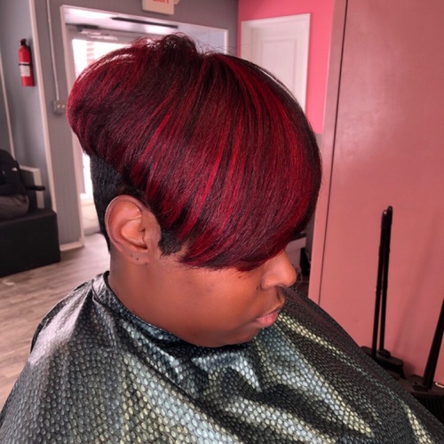 Shampoo style / color accent add on.