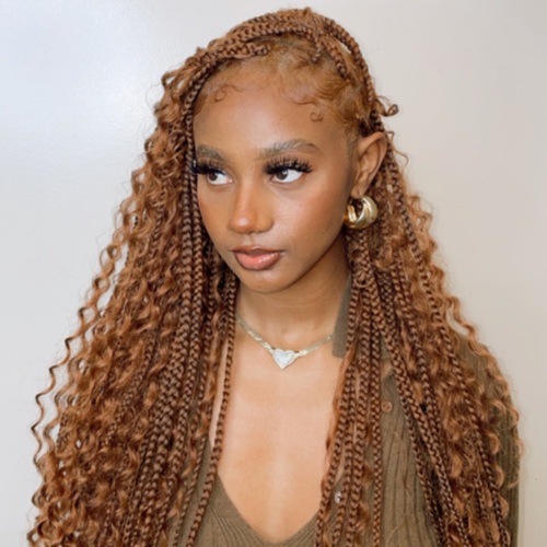 Small goddess deals box braids