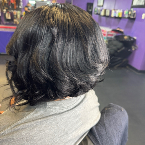 Bob cut quick weave 