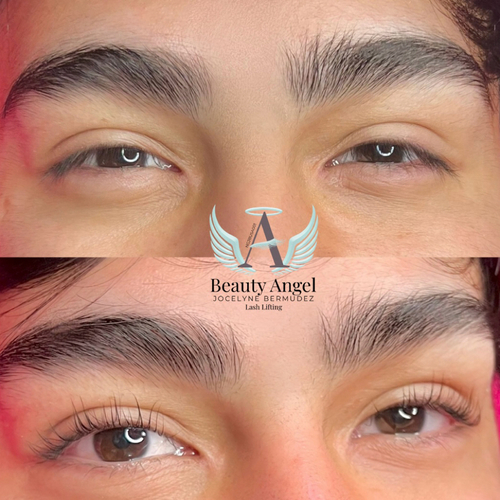 Male lash lift