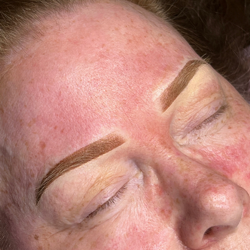 Powder brows 

Results heal 20-30% lighter and softer