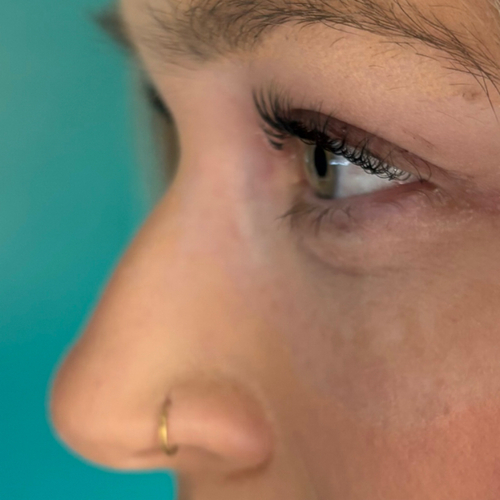 Lash lift and tint