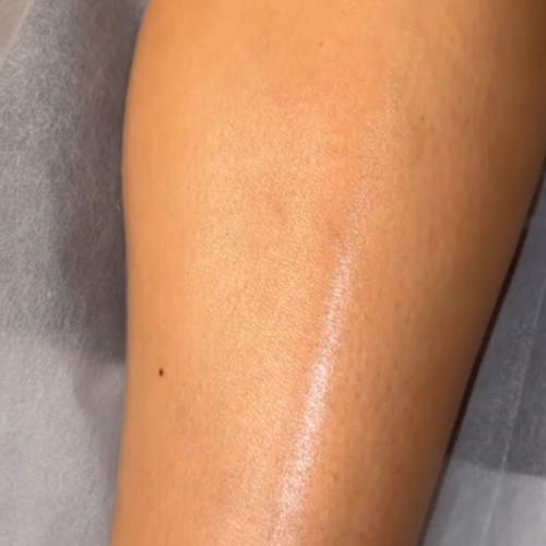 Smooth and Naked Legs