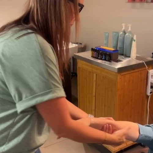 Hand and arm massage 