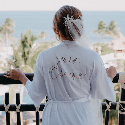 Just another fun destination wedding in Cancun! 🌴
