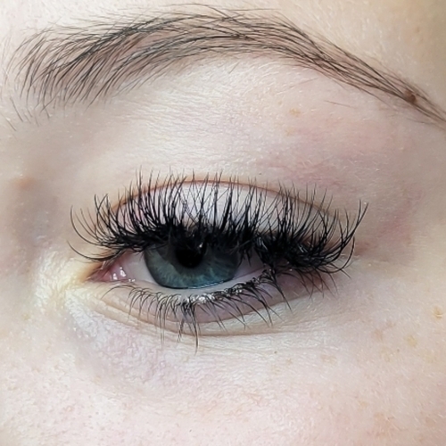 Hybrid lash extension 