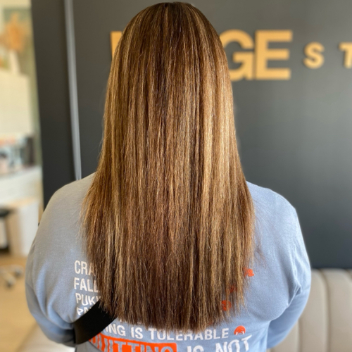 Brazilian Blowout and haircut 