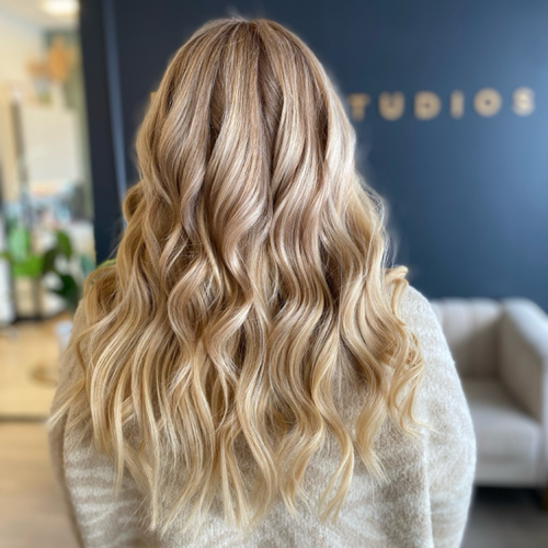 2 rows of handtied extensions