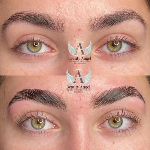 Brow lamination and lash lift 