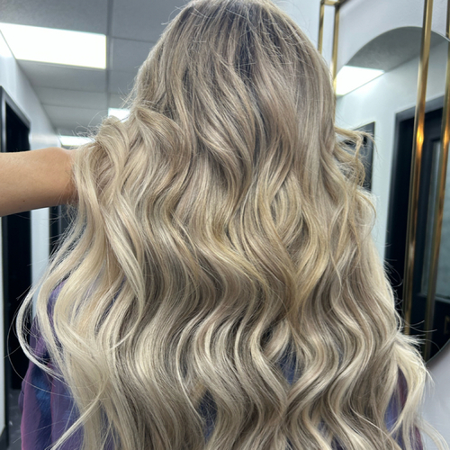 Full balayage and 2 row NBR install