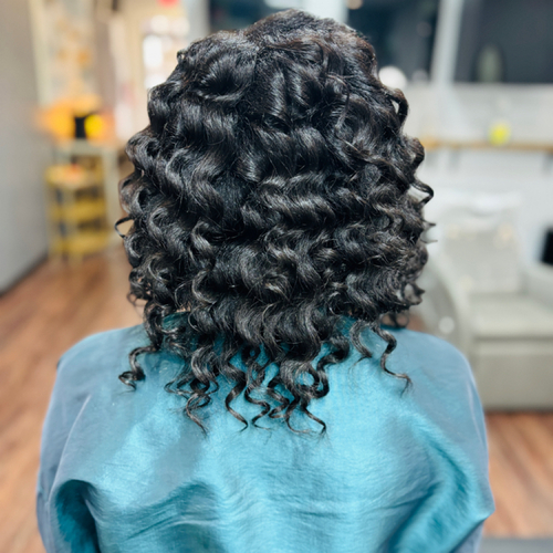 Natural beauty wand curls