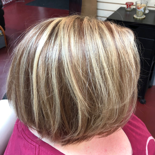 Chunky Blonde Highlights